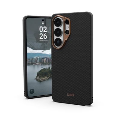 Чохол UAG для Samsung Galaxy S26 Ultra, Fibr Armr, Black/Bronze (214545114085) [114920]