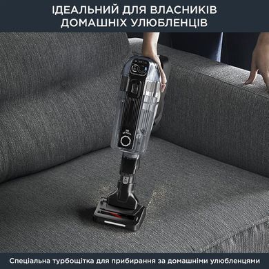 Пилосос Rowenta безпровідний X-Force Flex 14.60 Auto Animal, 48Вт, конт пил -0.9л, автон. робота до 70хв, НЕРА, чорно-сірий (RH9958WA) [102364]