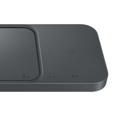 Бездротовий зарядний пристрій з блоком живлення Samsung EP-P5400 Wireless Charger Duo 15W Black (EP-P5400TBRGRU) [614594]