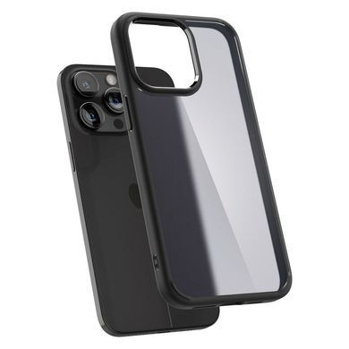 Чохол Spigen для iPhone 15 Pro Max, Ultra Hybrid, Frost Black (ACS06568) [108203]