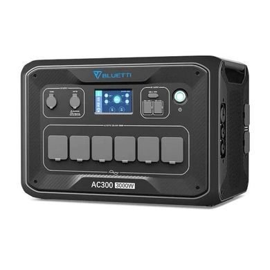 Зарядна станція Bluetti AC300 + акумуляторний модуль B300K, 3000W, 2764.8Wh, LiFePO4 (3000W AC300+B300K) [615298]