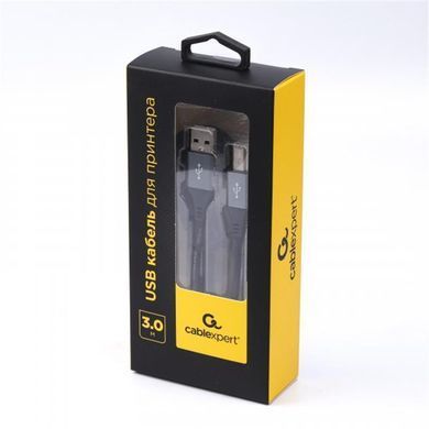 Кабель Cablexpert USB - USB Type-B (M/M), 3 м, преміум, Black (CCBP-USB2-AMBM-10) [615087]