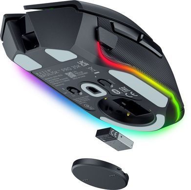 Миша Razer Basilisk V3 Pro 35K, RGB, USB-A/WL/BT, чорний (RZ01-05240100-R3G1) [104163]