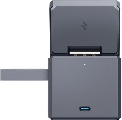 Бездротовий зарядний пристрій Anker MagGo Wireless Charging Station 15W 3-in-1 Cube Black (Y1811G11) [613955]