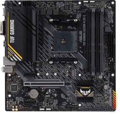 Материнcька плата ASUS TUF GAMING A520M-PLUS II sAM4 A520 4xDDR4 HDMI DP D-Sub mATX (90MB17G0-M0EAY0) [109100]