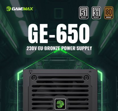Блок живлення GAMEMAX (GE-650) [306229]