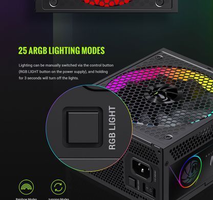 Блок живлення GAMEMAX (RGB 850G) [304237]