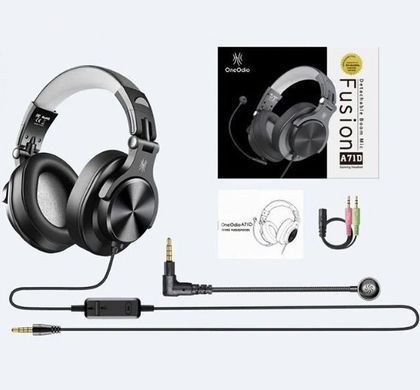 Гарнітура OneOdio A71D, 3,5мм, Black (A71D Black) [404481]