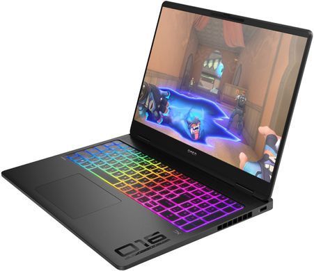 Ноутбук HP OMEN MAX 16-ak0011ua 16" 2K IPS, 400n/Ryzen AI 7-350 (5.0)/24Gb/SSD1Tb/RTX 5060,8GB/DOS/Чорний (C9RZ6EA) [404161]