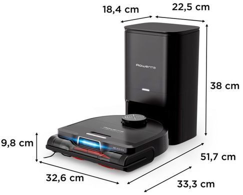 Робот-пилосос Rowenta X-Plorer Serie 240+ AI Animal & Allergy (RR9695WH) [612367]