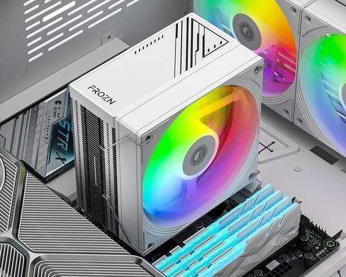 Кулер процесорний ID-Cooling (FROZN A410 SE ARGB WHITE) [615115]