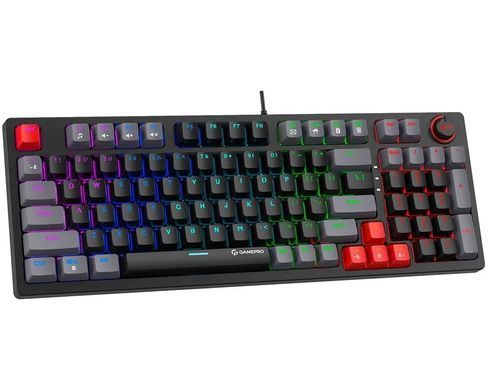 Клавіатура GamePro Grey (MK120B) [606054]