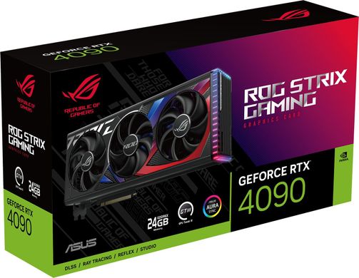 Відеокарта ASUS GeForce RTX 4090 24GB GDDR6X STRIX GAMING ROG-STRIX-RTX4090-24G-GAMING (90YV0ID1-M0NA00)