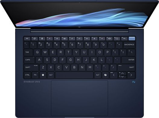 Ноутбук HP EliteBook Ultra G1i 14" 2.8K OLED IPS Ts,400n/U5228V (4.5)/32Gb/SSD1Tb/Arc Graph/Підсв/DOS/Синій (9V489AV_V1) [400358]