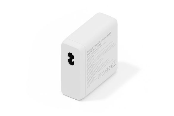 Зарядний пристрій DIGITUS GaN 3хUSB-C, 1хUSB-A, 140W (DA-10305) [114262]