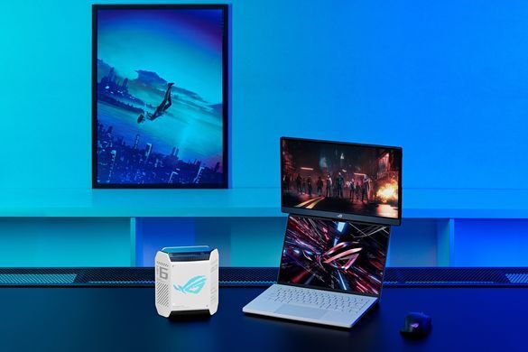 Система WiFi-Mesh ASUS ROG Rapture GT6 AX10000, 3xGE LAN, 1x2.5GE WAN, 1xUSB 3.2, 1мод, білий (90IG07F0-MU9A30) [104584]