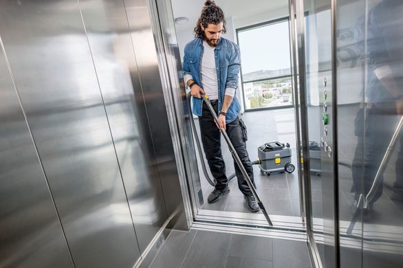 Пилосос професійний акумуляторний Karcher T 10/1 Bp MODULAR RANGE! 36В 223мБар контейнер 10л 6.8кг без АКБ та ЗП (1.527-352.0) [114168]