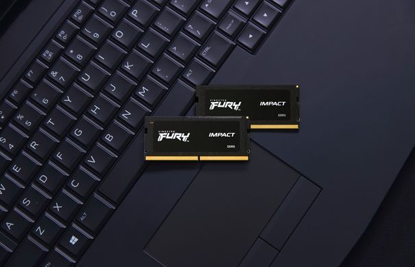 Модуль пам`ятi SO-DIMM DDR5 32GB/5600 Kingston Fury Impact PnP (KF556S40IB-32) [607526]