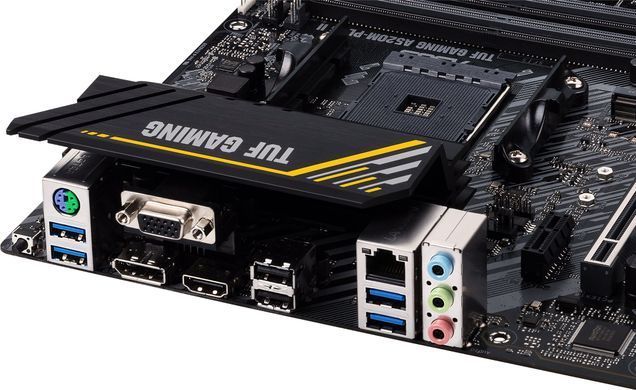 Материнcька плата ASUS TUF GAMING A520M-PLUS II sAM4 A520 4xDDR4 HDMI DP D-Sub mATX (90MB17G0-M0EAY0) [109100]