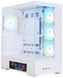 Корпус Zalman P40 DS без БЖ, 2xUSB3.0, 1x Type C, 3x120мм ARGB Reverse, 1x120мм ARGB, VGA 420мм, LCS ready, TG Side/Front Panel, Display, ATX, білий (P40DSWHITE) [111337], фото 1