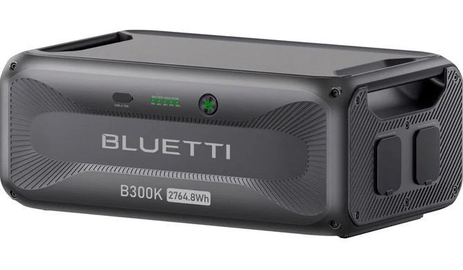 Зарядна станція Bluetti AC300 + акумуляторний модуль B300K, 3000W, 2764.8Wh, LiFePO4 (3000W AC300+B300K) [615298]