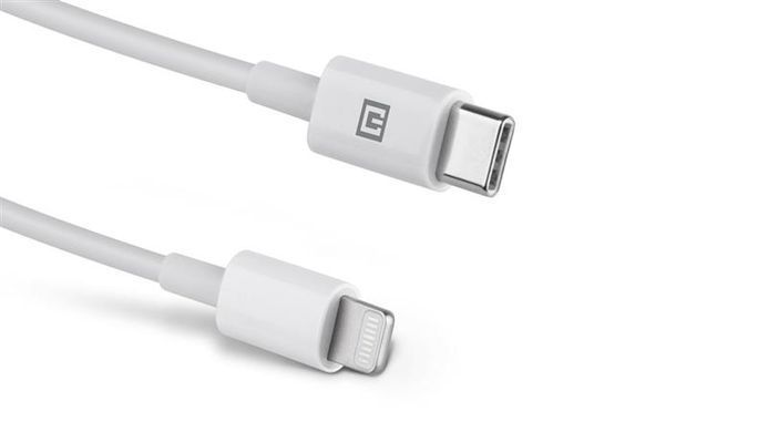 Кабель REAL-EL USB Type-C - Lightning (M/M), 1 м, White (EL123500057) [604064]