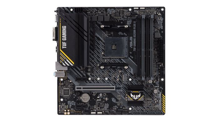 Материнcька плата ASUS TUF GAMING A520M-PLUS II sAM4 A520 4xDDR4 HDMI DP D-Sub mATX (90MB17G0-M0EAY0) [109100]