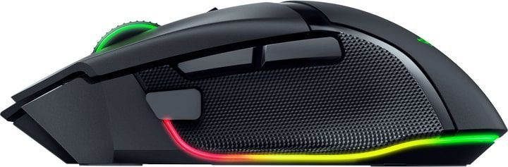 Миша Razer Basilisk V3 Pro 35K, RGB, USB-A/WL/BT, чорний (RZ01-05240100-R3G1) [104163]