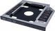 Адаптер Grand-X HDD 2.5" у відсік приводу ноутбука SATA/SATA3 Slim 9,5mm (HDC-24C) [607026], фото 2