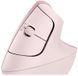 Миша бездротова Logitech Lift Vertical Ergonomic Rose (910-006478) [611618], фото 1