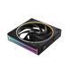 Корпусний вентилятор Zalman ZM-DF120R ARGB, 120мм, 800-2300rpm, 4pin, PWM, 3pin+5VARGB, 34,5dBa, POGO pin, Magnetic, Reversed, чорний (ZM-DF120RBLACK) [113939], фото 2