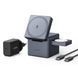 Бездротовий зарядний пристрій Anker MagGo Wireless Charging Station 15W 3-in-1 Cube Black (Y1811G11) [613955], фото 1