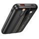 Зовнішній акумулятор HOCO Q37 Graceful 22.5W+PD20W power bank with two cables(10000mAh) Black (6942007644914) [806621], фото 7