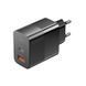 Мережевий зарядний пристрій Essager Pinchen 33W USB A + TYPE C Black (ECTAC-PCB01-P) [620288], фото 2