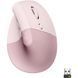 Миша бездротова Logitech Lift Vertical Ergonomic Rose (910-006478) [611618], фото 5