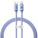 Кабель Baseus Crystal Shine Series Fast Charging Data Cable Type-C to iP 20W 1.2m Purple (CAJY000205) [802540], фото 1