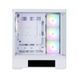 Корпус Zalman P40 DS без БЖ, 2xUSB3.0, 1x Type C, 3x120мм ARGB Reverse, 1x120мм ARGB, VGA 420мм, LCS ready, TG Side/Front Panel, Display, ATX, білий (P40DSWHITE) [111337], фото 8