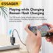 Мережевий зарядний пристрій Essager Pinchen 33W USB A + TYPE C Black (ECTAC-PCB01-P) [620288], фото 6