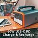 Зарядна станція Energizer 150Вт (230Вт/г) 2xDC, LiFePO4, USB-C PD 60Вт (PPS240W2) [405374], фото 7
