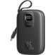 УМБ Joyroom 10000mAh 22,5W PD,QC, USB-A, USB-C In/Out with built-in USB-C cable Black (JR-PBF17) [404914], фото 1