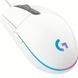 Мишка Logitech G102 Lightsync USB біла (910-005809) [403317], фото 2