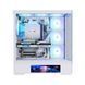 Корпус Zalman P40 DS без БЖ, 2xUSB3.0, 1x Type C, 3x120мм ARGB Reverse, 1x120мм ARGB, VGA 420мм, LCS ready, TG Side/Front Panel, Display, ATX, білий (P40DSWHITE) [111337], фото 7