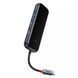USB-хаб Baseus AcmeJoy 5-Port Type-C HUB Adapter（Type-C to USB3.0*2+USB2.0*1+Type-C PD&Data *1+RJ45*1）Dark Gray (WKJZ010113) [802737], фото 3