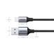 Кабель USB 2.0 AM-Lightning M, 2 м, 2.4A, Чорний, US199 UGREEN (60158) [402389], фото 2