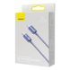 Кабель Baseus Crystal Shine Series Fast Charging Data Cable Type-C to iP 20W 1.2m Purple (CAJY000205) [802540], фото 2