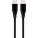 Кабель Cablexpert USB Type-C - USB Type-C (M/M), 3 A, 60 W, 1.5 м, Black (CC-USB2S-CMCM-1.5M-BK) [604283], фото 1