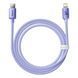 Кабель Baseus Crystal Shine Series Fast Charging Data Cable Type-C to iP 20W 1.2m Purple (CAJY000205) [802540], фото 5