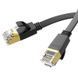 Мережевий кабель HOCO US07 General pure copper flat network cable(L=5M) Black (6931474780706) [803290], фото 1