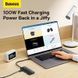 USB-хаб Baseus Lite Series 6-Port Type-C HUB Docking Station (Type-C to HDMI+USB3.0*2+PD+SD/TF) Black (WKQX050101) [805499], фото 13