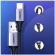 Кабель UGREEN US288 USB-A 2.0 to USB-C Cable Nickel Plating Aluminum Braid 2m (Black) (UGR-60128) [804367], фото 5